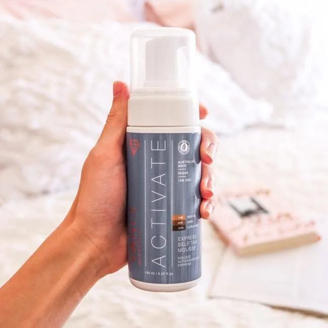 VaniT Activate Express Self-Tan Mousse — available in-salon